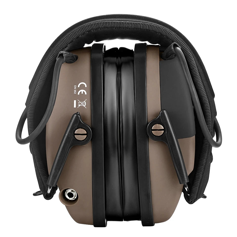 ZOHAN-Tactical Hearing Protectors, Electronic Headphones, Hunting Sound Amplification Earmuffs, Anti Noise Ear Helmets for Shoot