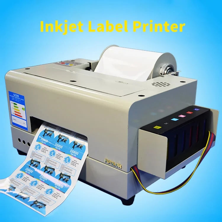 Digital Color Label Printer A4 Pigment Inkjet Label Printer Machine Affordable Price Shipping Label Printer