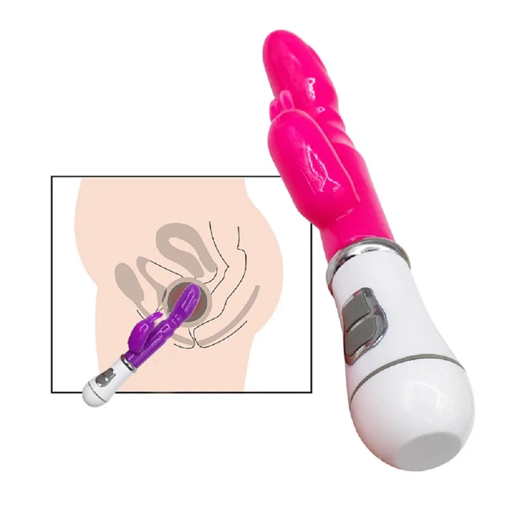 Double Head Vibrator Vaginal Massage Dildo Sex Toys for Women G-Spot Vibrating Love Egg Clitoris Stimulator Female Masturbator