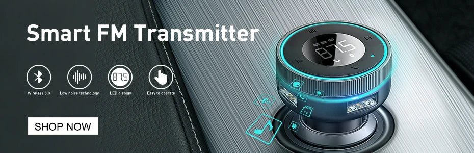 Baseus AUX Bluetooth Adapter Car 3.5mm Jack Dongle Cable Handfree Car Kit Audio Transmitter Auto Bluetooth 5.0 Receiver