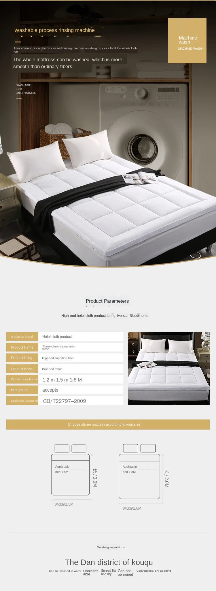 New Bedroom Tatami Mattress Upholstery Fashion Folding Breathable Thicker Mattress Full Size Bed Breathing Foam Mattress