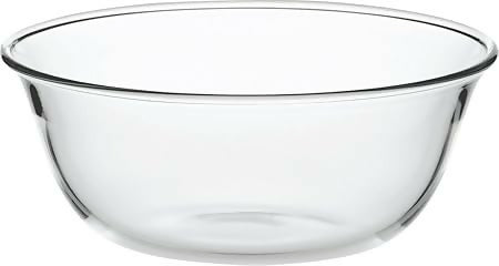 Clear Glass Mixing Bowl 3 Litres 23cm