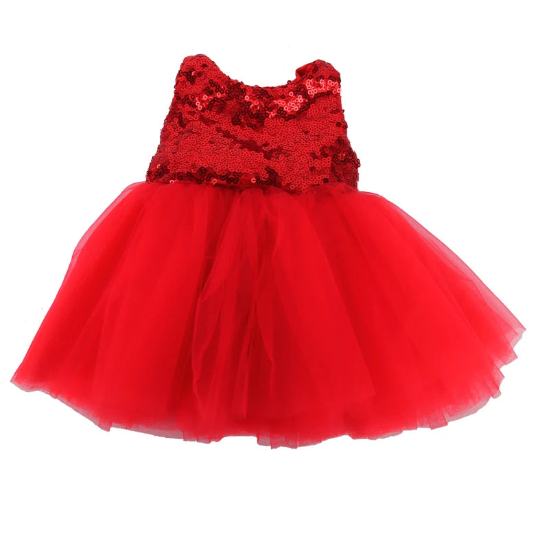 Sequins Dress Doll Clothes For 17 Inch&43cm Baby New Born Doll Brilliant Party Reunion Doll Skirt For American 18 Inch Doll DIY