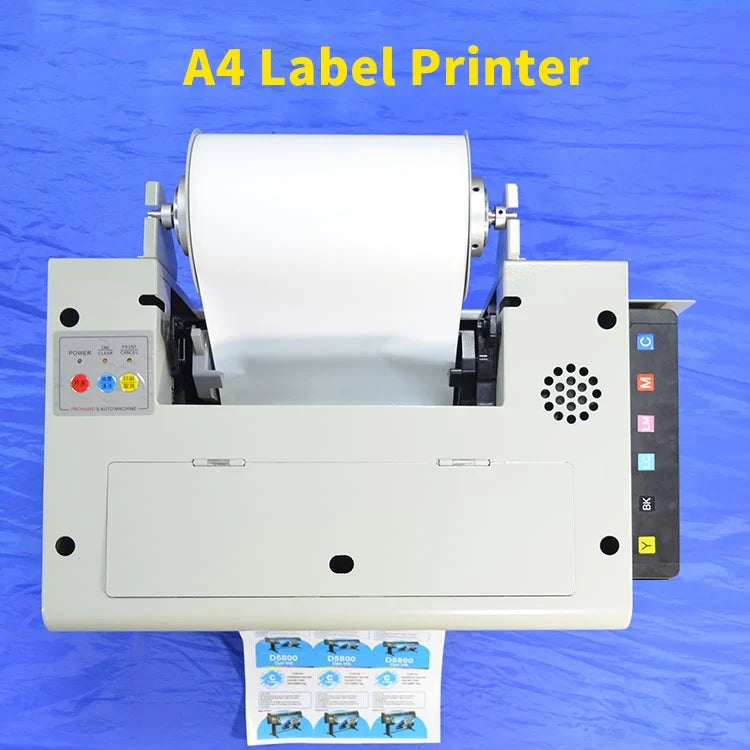 Digital Color Label Printer A4 Pigment Inkjet Label Printer Machine Affordable Price Shipping Label Printer