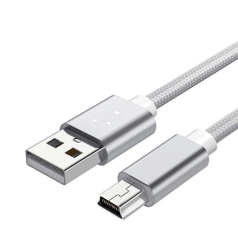 Mini USB Cable Fast Charging USB to Mini USB Data Cable for Digital Camera HDD MP3 MP4 Player DVR GPS USB Data Transfers Cable