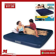 Intex Inflatable Mattress with Free Pump 2.5 *6.