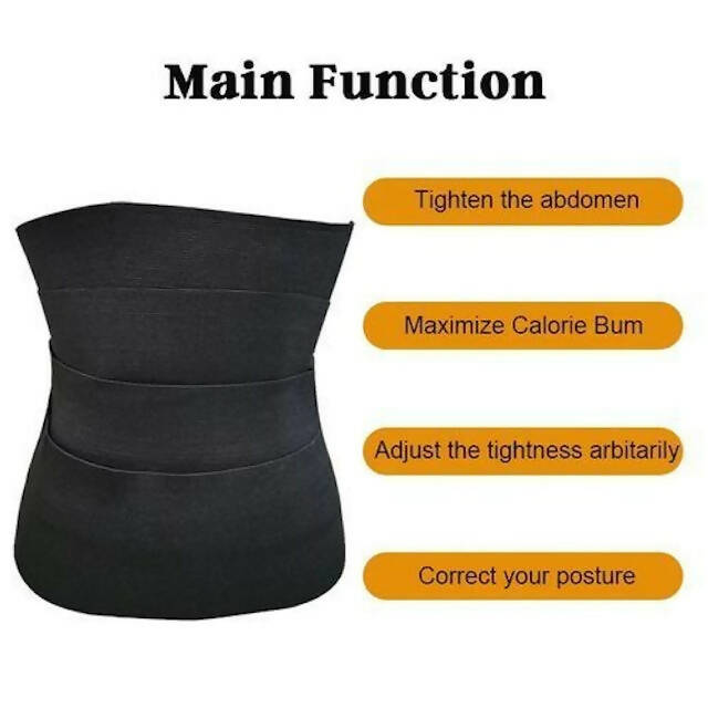 Tummy Wrap Waist Trainer Belt (Size 6 meters)