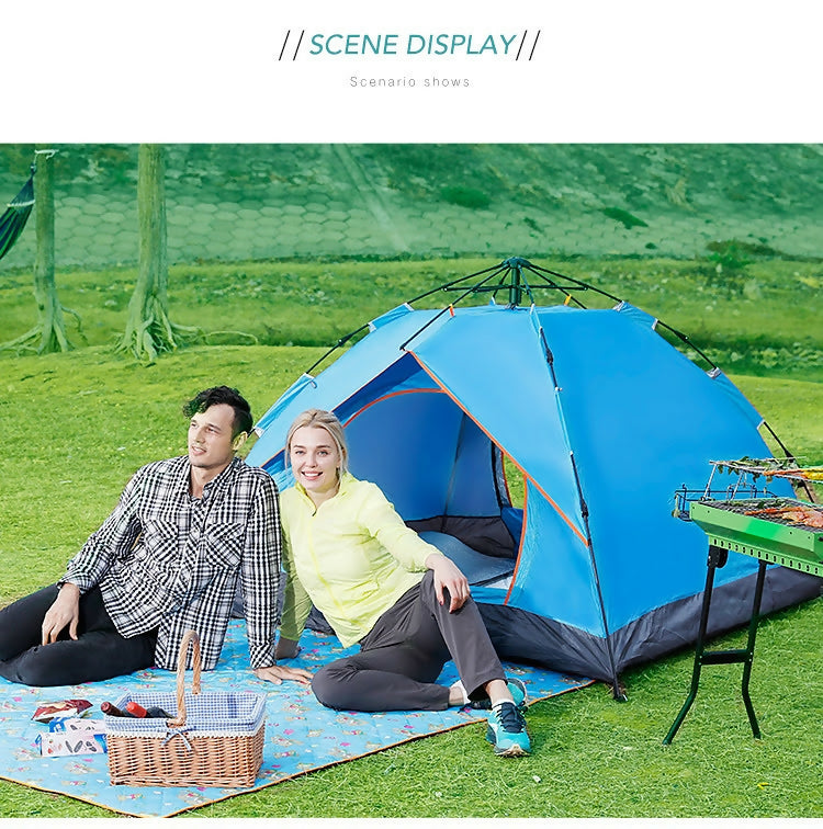 CAMPING TENTS MATERIAL-170T, 3 to 4 person.....