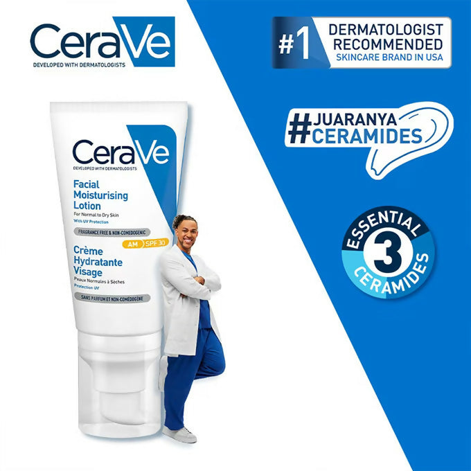 Cerave AM Facial Moist Lotion SPF25 52ML