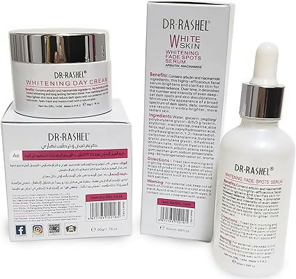 Dr. Rashel Whitening Aburtin Fade Spot Serum And Day Cream