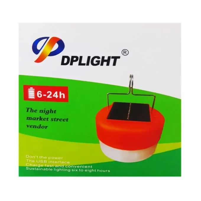 DP Light Solar LED Rechargeable Bulb with Panel