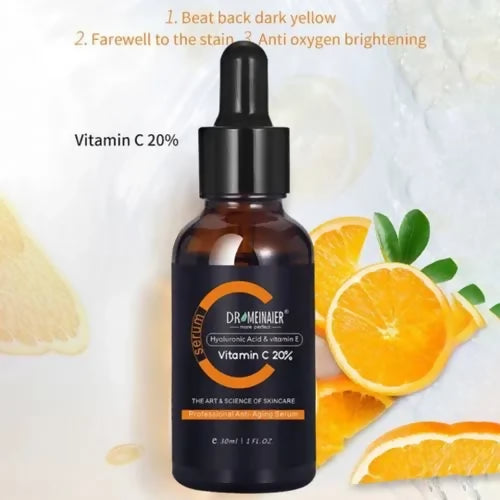 DR MEINAIER Vitamin C Face Serum Hyaluronic Acid & Vitamin E -30ml
