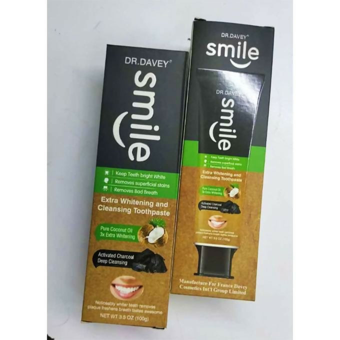 dr davey Smile Extra Whitening Toothpaste