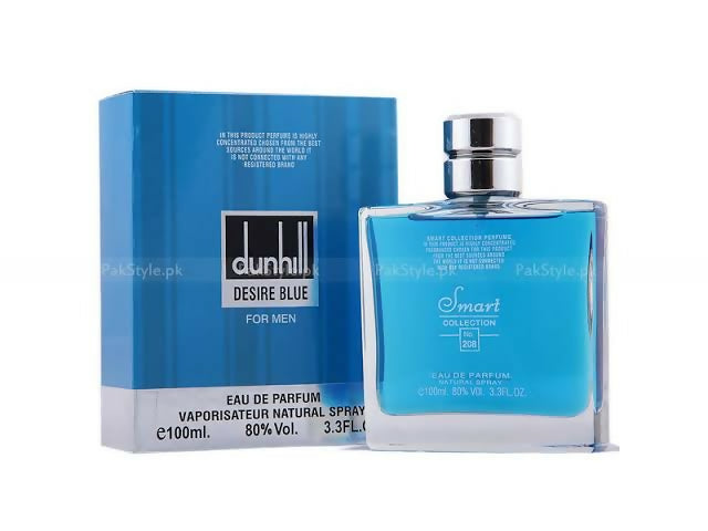 Dunhill desire blue perfume 100 mls man smart collection 208