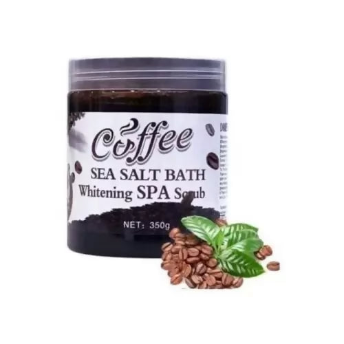 Coffee Sea Salt Bath Body Whitening Spa Scrub