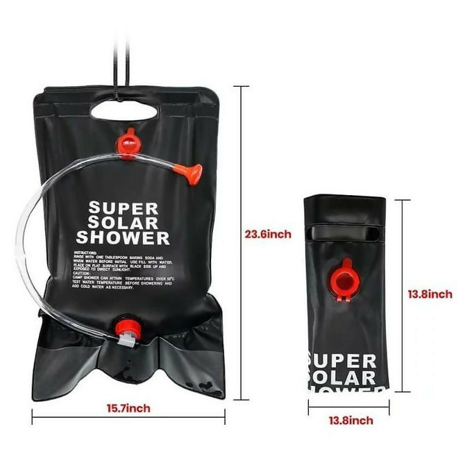 Shower Bag 20Ltrs/5 Gallons: perfect for camping and outdoor activities