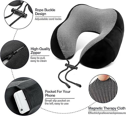 Neck Pillow / Travel Pillow with Bag