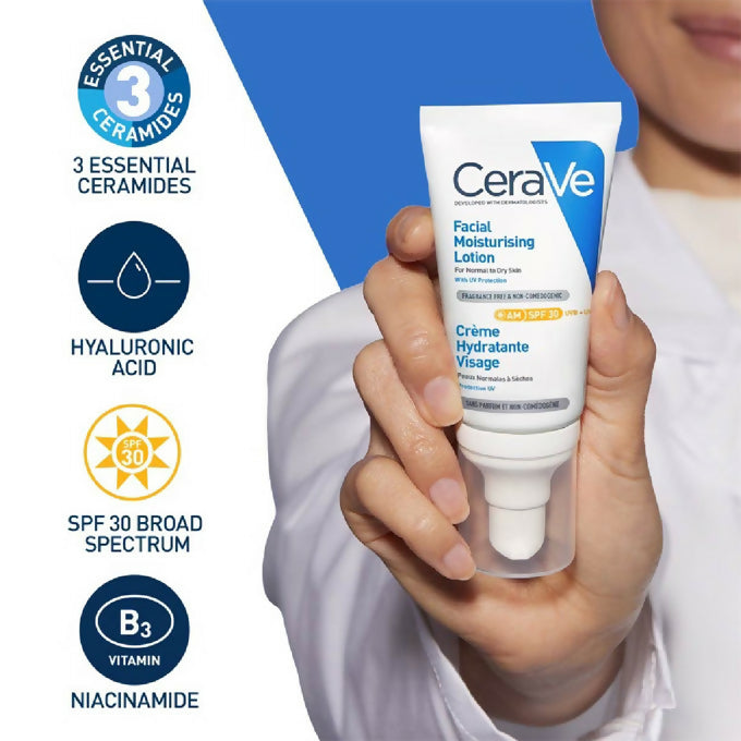 Cerave AM Facial Moist Lotion SPF50 52ML