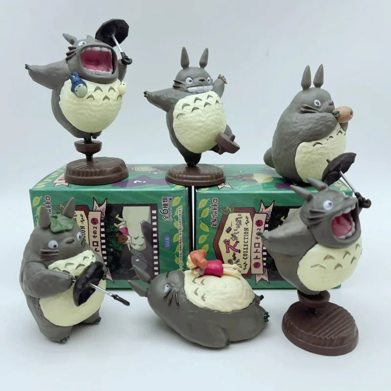 New Arrival  Anime Cute movie Character Fireflies girl and Ponyo PVC figure Model Desktop Decoration Kids Toys Birthday Gifts