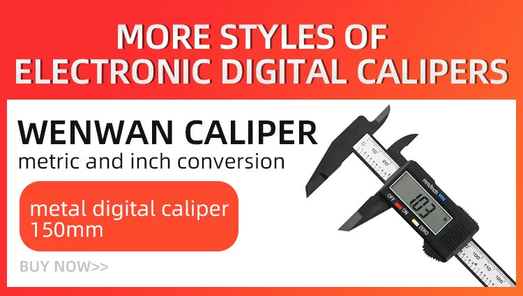Digital Pachometer Metal Caliper Professional Vernier Caliber Measuring Tools Woodworking Thick Gauge Depth Electronic Ruler