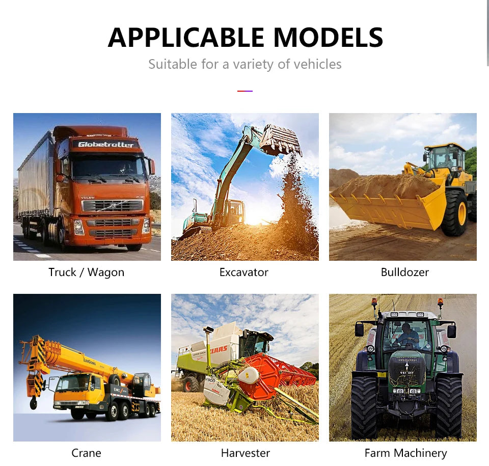 Smartour AHD 7inch TFT LCD Car HD Monitor Rear View Monitor Support CVBS 1080P AHD Camera 2 x 4PIN Video Input