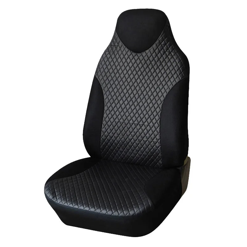 1+2 Seat Covers PU Leather Seat Cover for Transporter for Ford transit Van Truck Lorry for Renault for Peugeot for Opel Vivar
