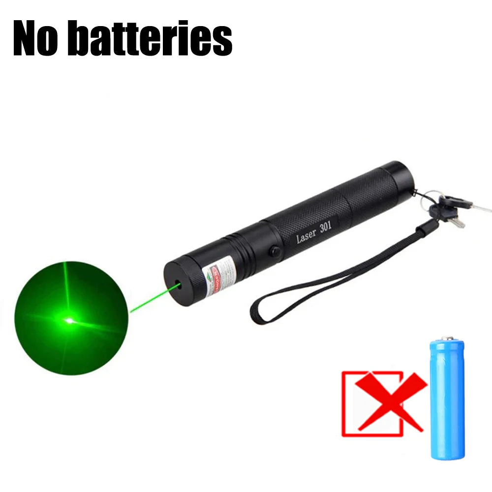 (Do not provide batteries)Cat Keychain Fun Green Light Portable Laser pointer LED Training Torch Pet Cat Tickle Toy Flashlight