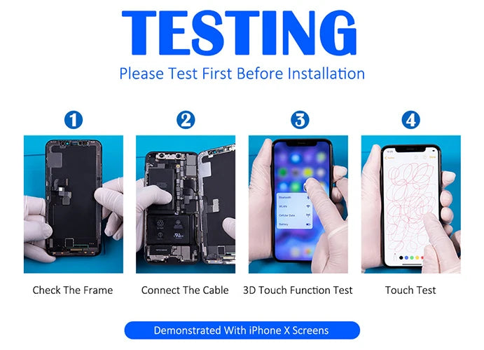 Elekworld Best Choice incell LCD for iPhone 11 Pro Display Screen With 3D Touch Digitizer Assembly No Dead Pixel Replacement