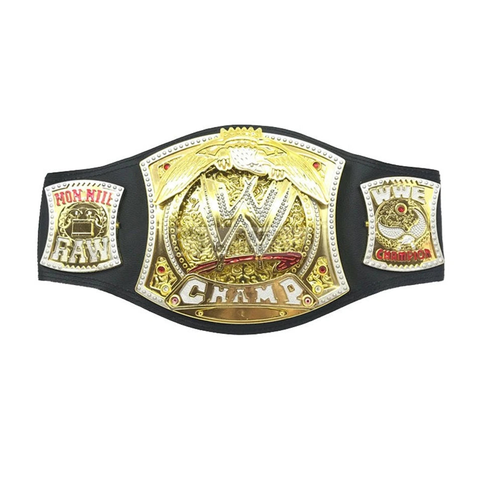 Wwe Boxing Champion Gold Championship Belt Characters Occupation Wrestling Gladiators Belt Cosplay Toys April Fools' Day Gift