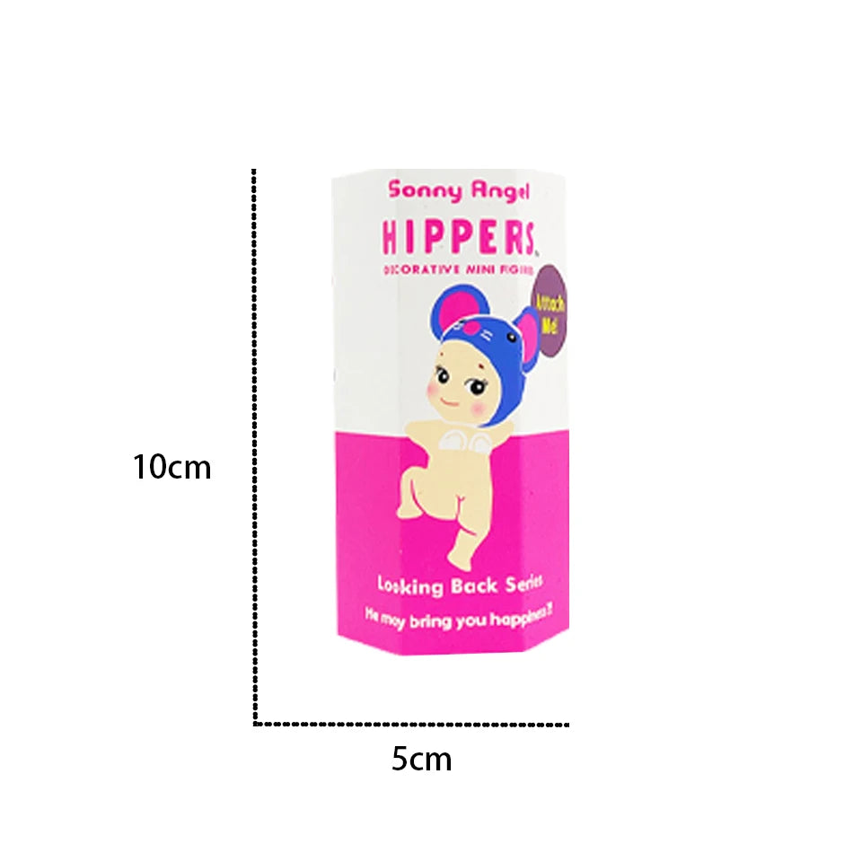 Sonny Angel In Stock Lying Down Hippers Action Figures Cute Mysterious Surprise Toy Anime Model Doll Children Christmas Gifts