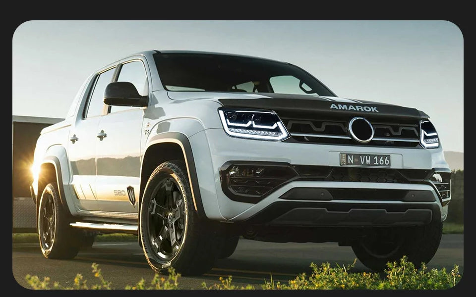 Car Lights for VW AMAROK LED Headlight 2010-2020 AMAROK Head Lamp Drl Dynamic Signal Projector Lens Automotive Accessories