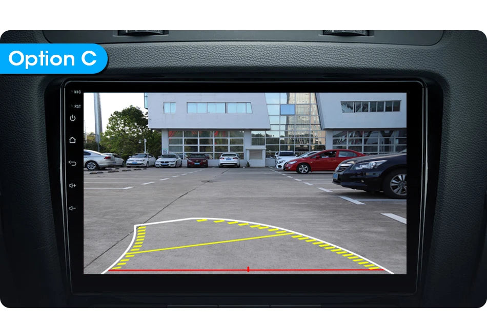 1080P Waterproof Vehicle Camera with Night Vision for Rear View Universal Backup Camera Car Monitor Head Unit Audio Reverse Cam