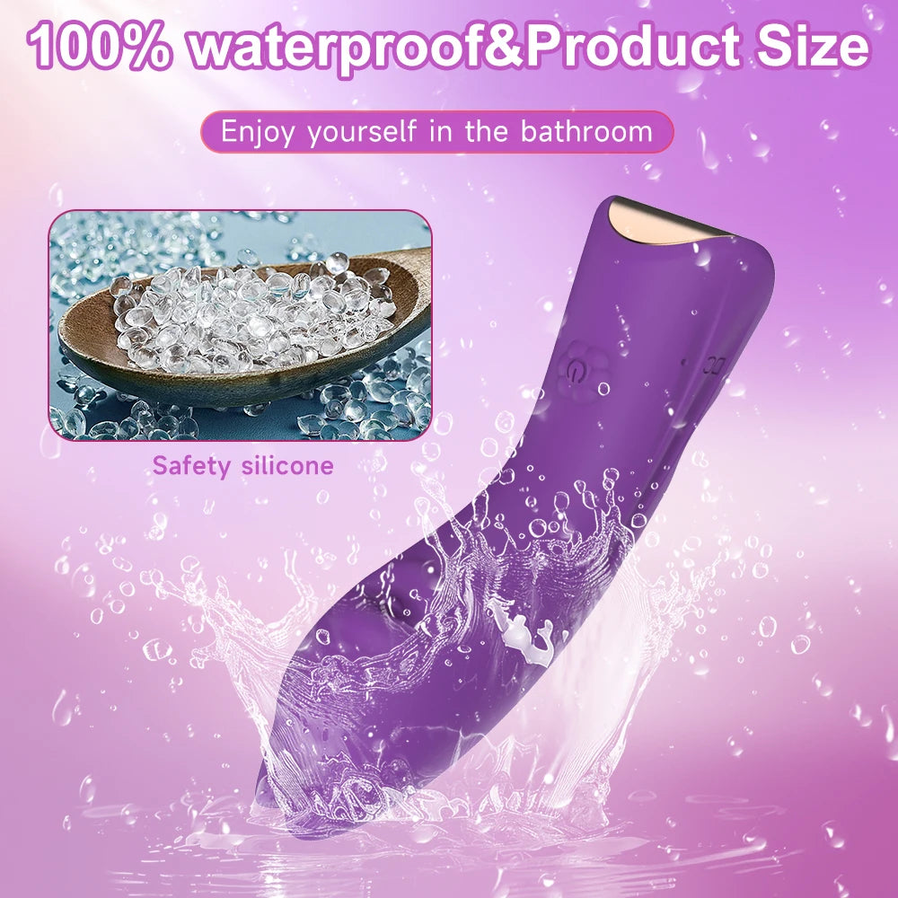 10 Speed G-Spot Finger Vibrator Clitoral Nipple Stimulation Massage Masturbator Suitable for Adult Women or Couples Sex Toy