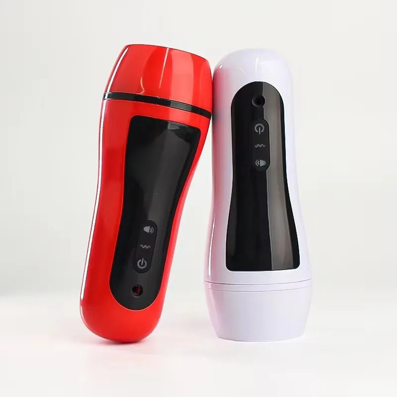 Male Sucking Multi-frequency AutomaticMasturbator Cup Sucking Vibration Blowjob Pussy Penis Oral Adult Erotic Sex Toys