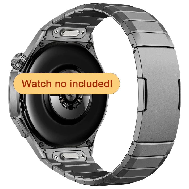 Original No Gaps Luxury Titanium Strap for Huawei Watch GT 5 Pro Metal Bracelet for Huawei Watch GT5 Pro Specialized Watch Strap