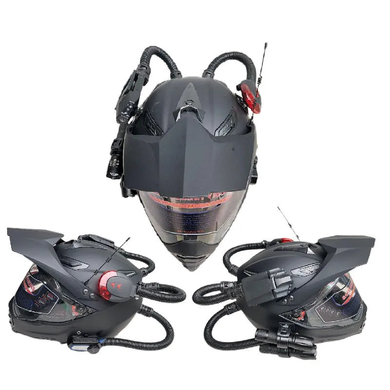 New pull helmet DLD motorcycle helmet professional off-road four seasons helmet cross-border dot certification