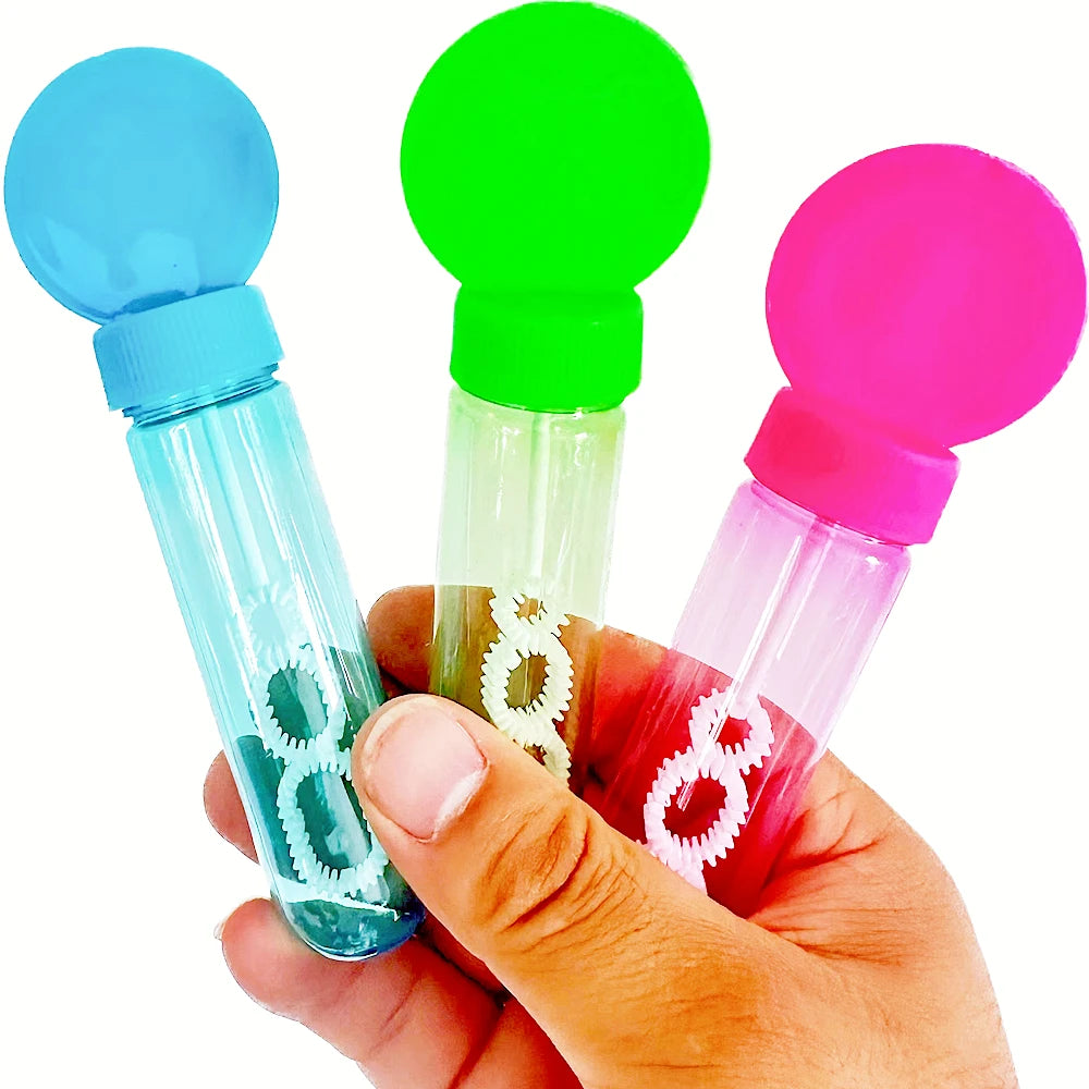 12-24 Pcs 14cm Liquid Free Bubble Tube Gift Birthday Party Wedding Guest Bachelorette Party Gift Decoration Carnival Gift Pack