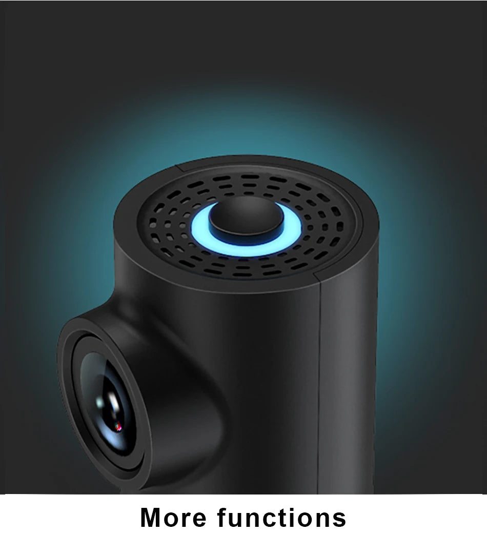 E-ACE 4K UHD WIFI Mini Dash Cam Car Dvr Video Recorder With APP Control Night Vision 24H Parking Camera Monitor Car Accessories