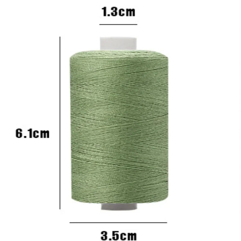 1 Roll 1000 Yards Colored Thread For Household Sewing, Fluorescent Color Series, Multifunctional Polyester 402 Sewing Thread