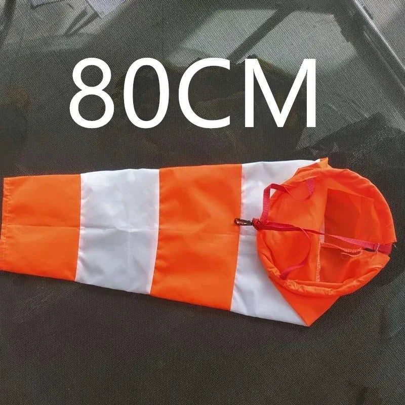 80cm Wind Pocket Outdoor Wind Pocket Waterproof Reflective Wind Pocket Wind Vane Garden Farm Tear-Proof Wind Vane