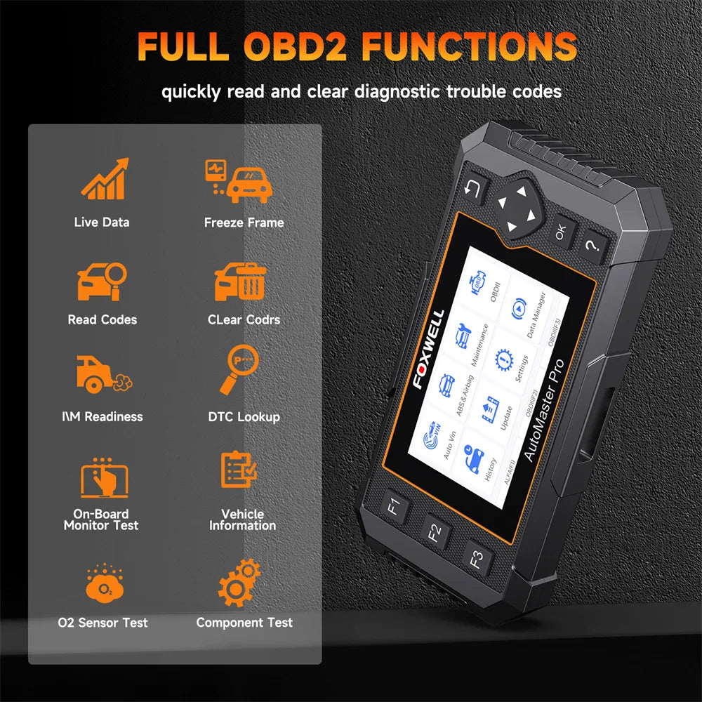 FOXWELL NT650 Pro OBD2 Automotive Scanner SAS A/F OIL EPB BRT TPS 26+ Reset Bidirectional Auto Car Diagnostic Tool Wifi Update