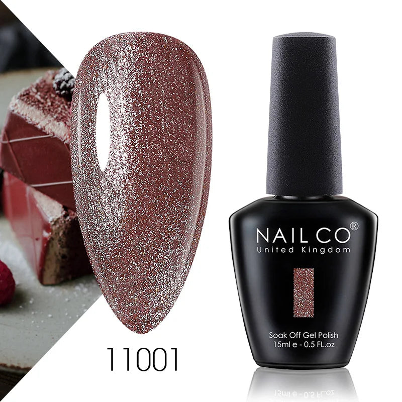 NAILCO 15ml Hema Free TPO Free Top Coat And Base Coat Art Design Gel Nail Polish Top Base Coat UV LED Soak Off Gel Nail Varnish