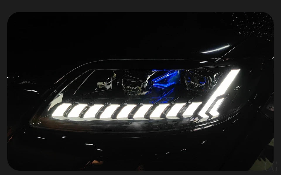 Car Styling Headlights for Audi Q7 LED Headlight 2006-2015 Head Lamp DRL Signal Projector Lens Automotive Accessories