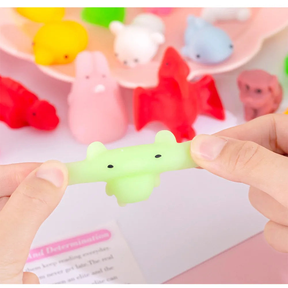 10-100Pack Cute Pinch Dumpling Toys Kindergarten Prizes Kids Birthday Party Favor Pack Pinata Fillers