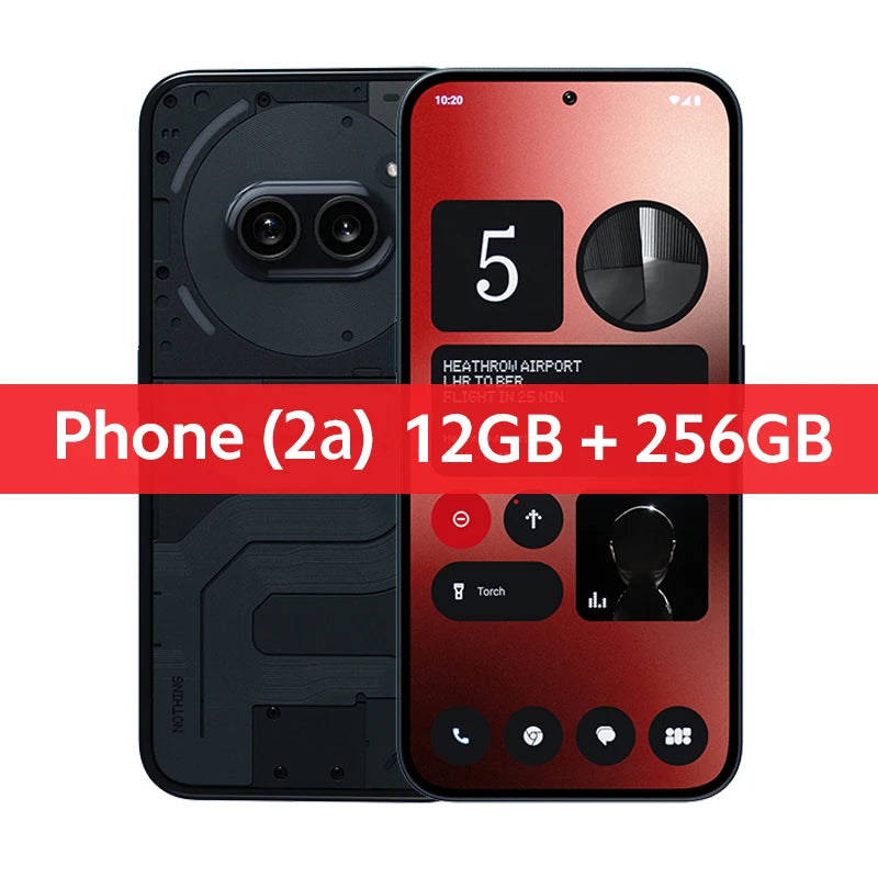 Nothing Phone (2a) Global Version Smartphone Dual 50MP Cameras Dimensity 7200 Pro Processor 6.7" 120Hz Flexible AMOLED Display