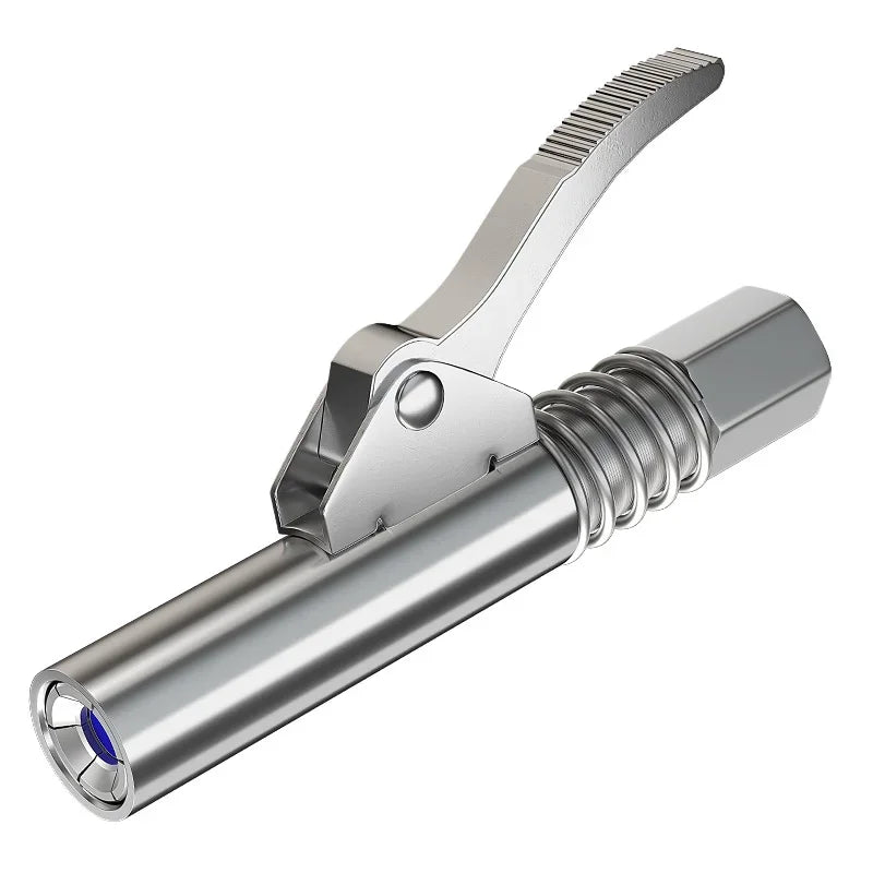 10000PSI Grease Nozzle Gun Universal M6/M8/M10/M12/M14 Locking Clamp Type Double Handle Locking Clamp Grease Gun Auto Parts