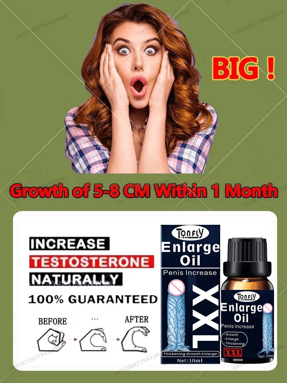 Hot! African Penis Enlargement Cream Helps Men With Delayed Growth and Delayed Ejaculation for Long-lasting Excitement