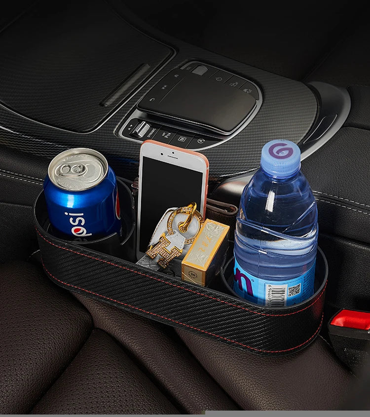 Car Seat Gap Storage Box Crevice Storage Box Vehicle Organizer Bag Stowing Tidying Automotive Interior Accessories Cup Holder