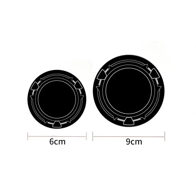 1PCS New 9cm Metal Plate Ring For Magsafe Magnetic Car IPad Holder Radiator Iron Sheet Sticker For IPad / Tablet PC