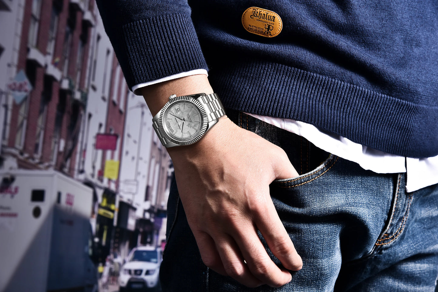 2025 New PAGANI DESIGN DD40 Luxury Rose Gold Automatic Watch For Men Mechanical Watches AR Sapphire Glass Date Wrist watch Men